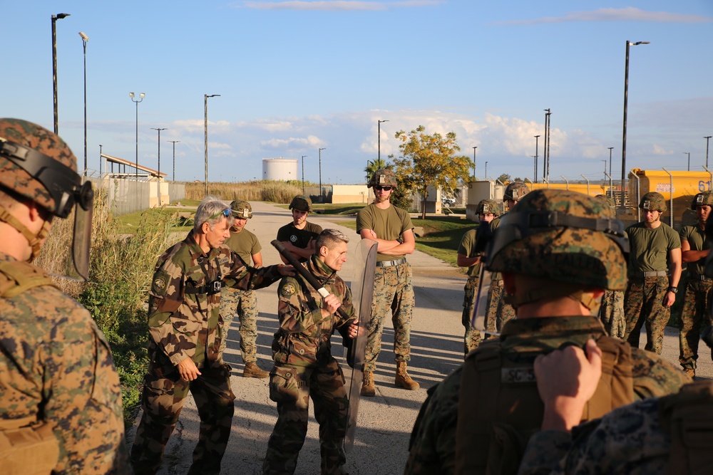 Dvids - Images - Spmagtf-cr-af Marines Hone Non-lethal Crowd Control 