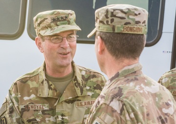 Chief of National Guard Bureau visits deployed Guardsmen in Qatar
