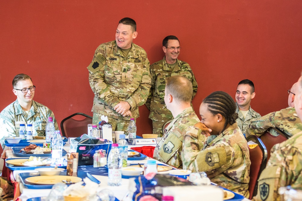 Chief of National Guard Bureau visits deployed Guardsmen in Qatar