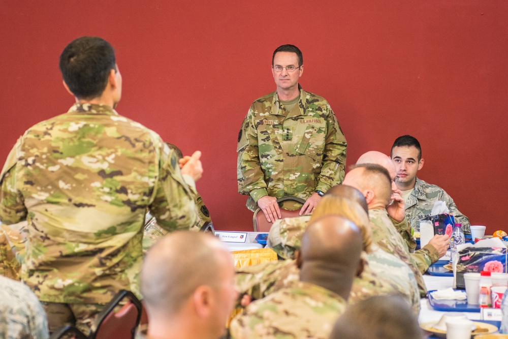 Chief of National Guard Bureau visits deployed Guardsmen in Qatar