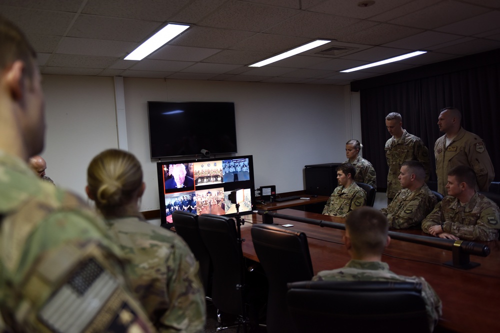 Deployed Airmen from Incirlik receive call from POTUS