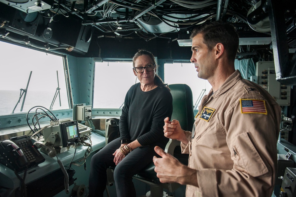 SECNAV visits America