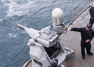 SECNAV visits Deployed Hopper Crew on Thanksgiving