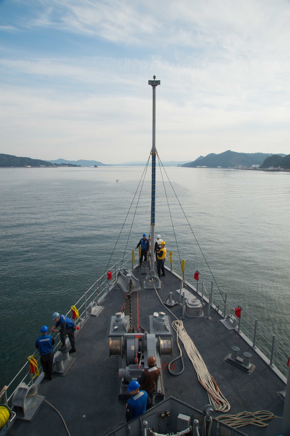 USS Chief departs for 3JA