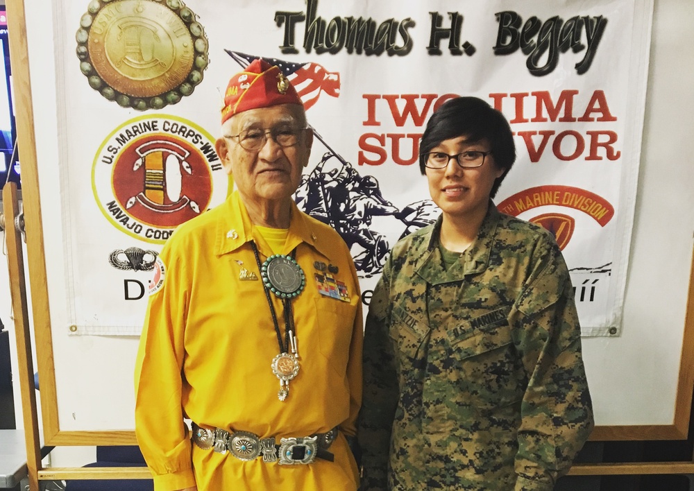 Navajo legacy lives on with 26th MEU Marine