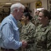 Secretary of the Navy, wife visit Camp Lemonnier.