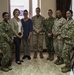 Secretary of the Navy, wife visit Camp Lemonnier