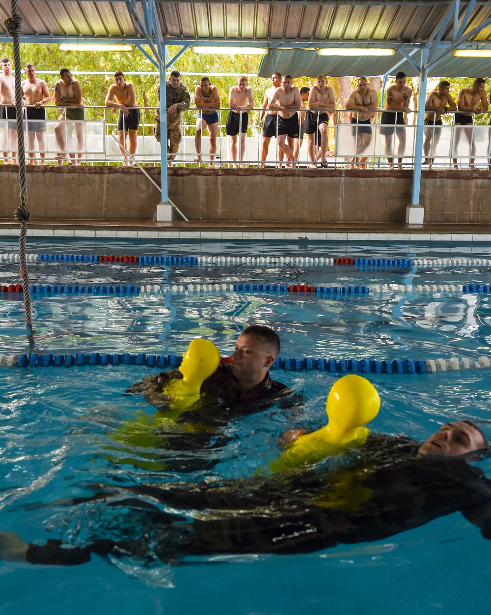 US Soldiers, French marines dive into French Commando Course prequalification assessment