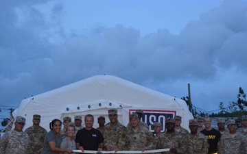 USO Serves Soldiers in Puerto Rico