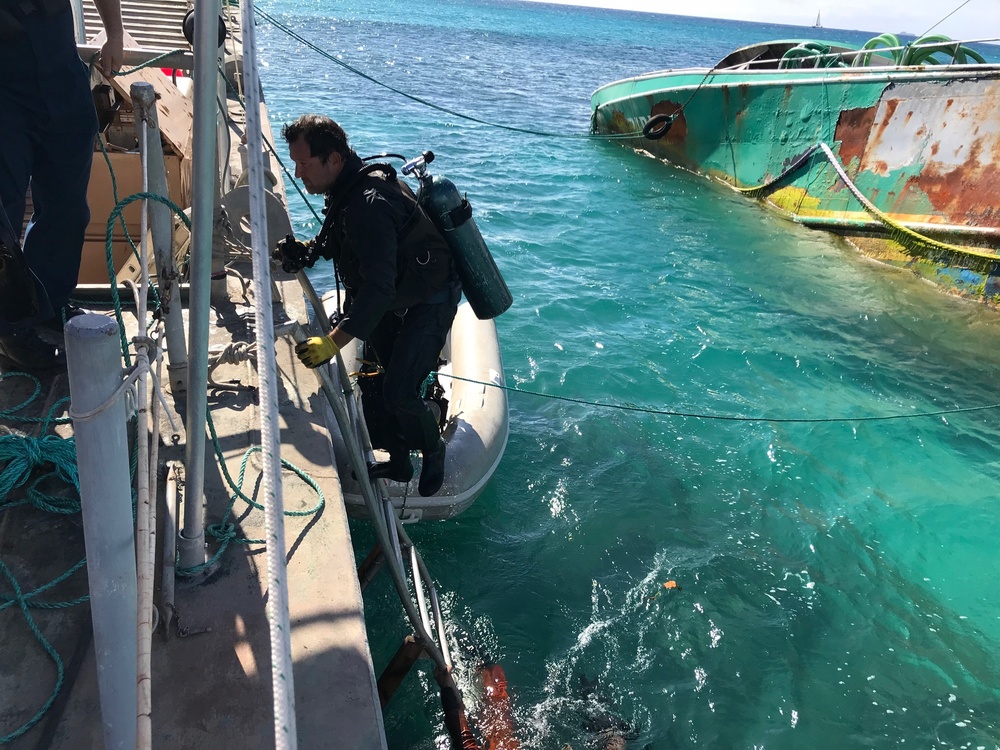 Diver returns to JW Barnes from Pacific Paradise