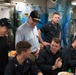 SECNAV visits Deployed Hopper Crew on Thanksgiving