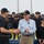 SECNAV visits Deployed Hopper Crew on Thanksgiving