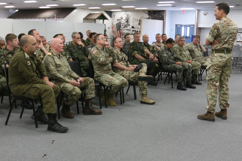 Foreign attaches visit Fort Bliss Day 1