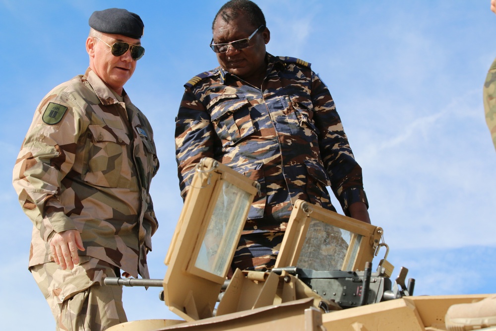 Foreign attaches visit Fort Bliss Day 2