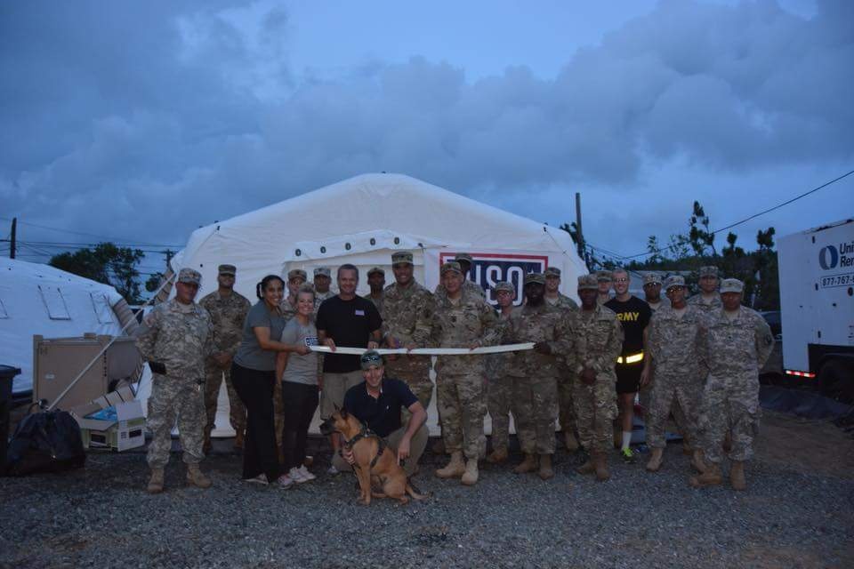USO Serves Soldiers in Puerto Rico