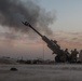 U.S. Army conduct field artillery strikes