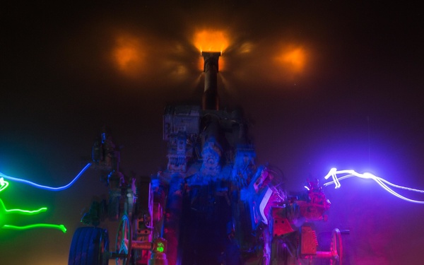 U.S. Army conduct field artillery strikes