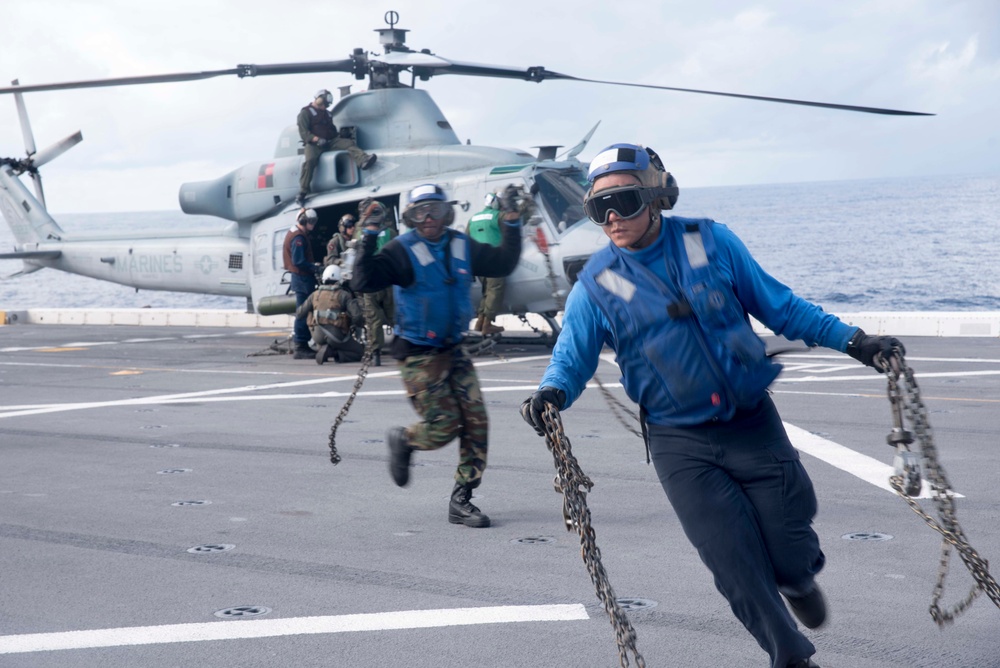 USS New York (LPD 21) conducts COMPTUEX