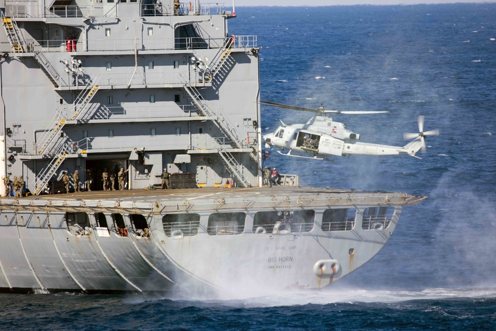 USS New York (LPD 21) conducts COMPTUEX