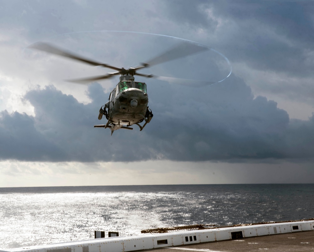 USS New York (LPD 21) conducts COMPTUEX