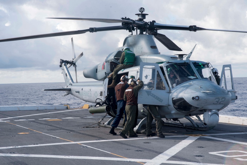 USS New York (LPD 21) conducts COMPTUEX