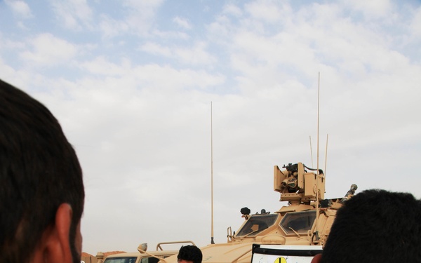 Members of the Raqqah Internal Security Force's Quick Reaction Force conduct marksmenship training