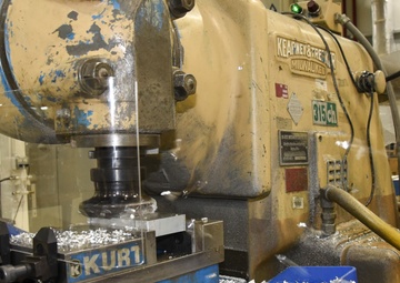 Vintage machines in use at Tinker AFB