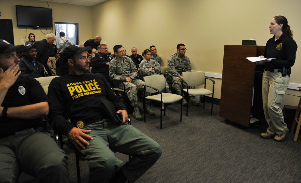 NCIS hosts forensic training for base and local law enforcement