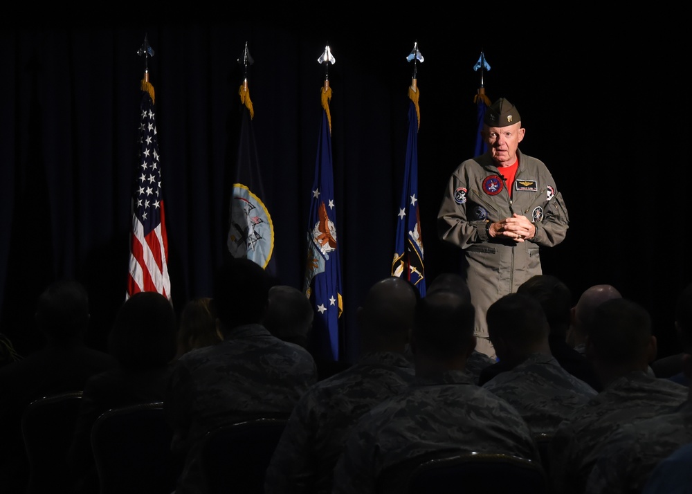 POW and Former Navy Capt. Charlie Plumb Speaks at SMC