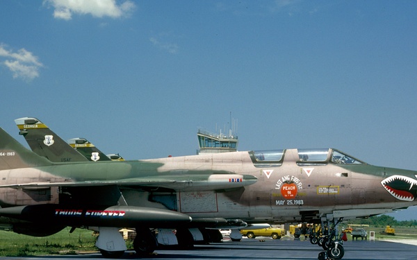 Tinker Celebrates 75 Years: Republic F-105 Thunderchief aircraft profile