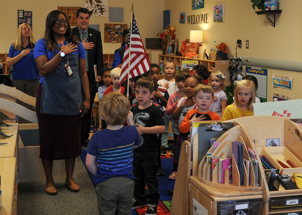Congressman visits Hurlburt’s lil’ commandos