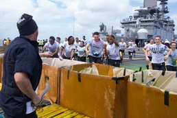USS Wasp Crossing the Line