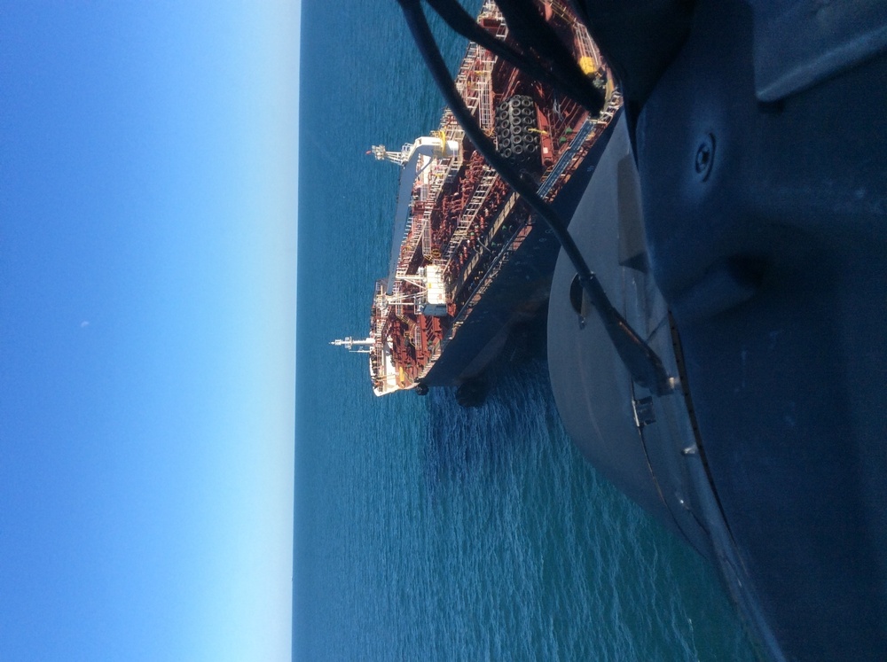 Coast Guard medevacs man from oil tanker off Galveston, Texas