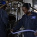 Sailors test the integrity of Boilers