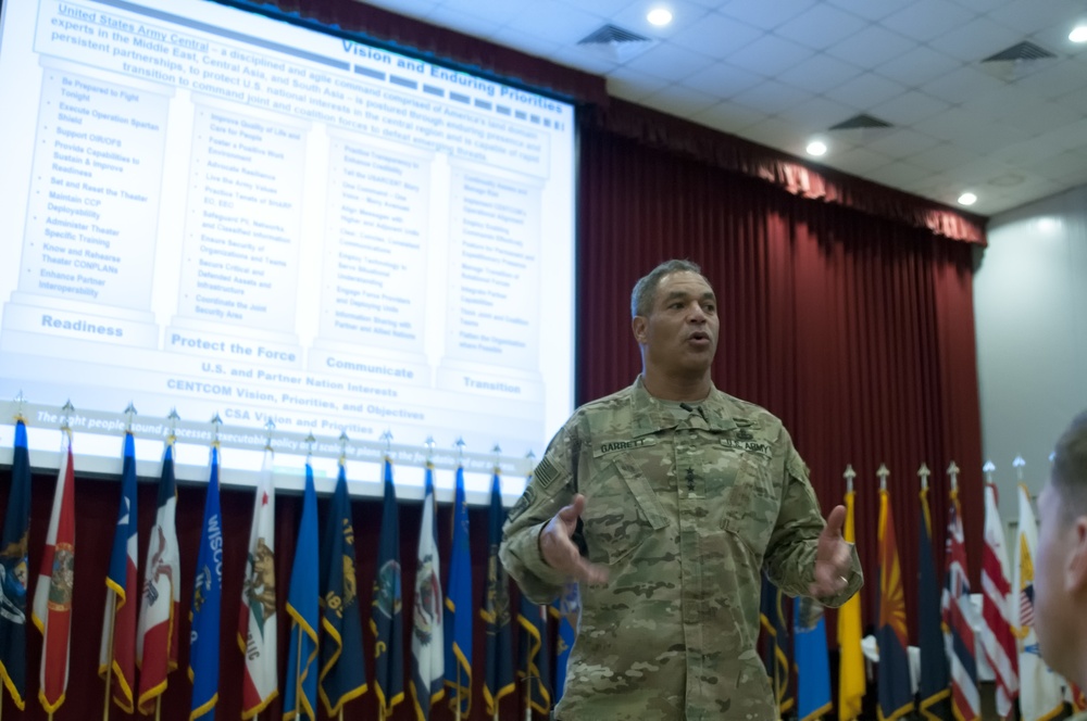 USARCENT Commanding General hosts townhall