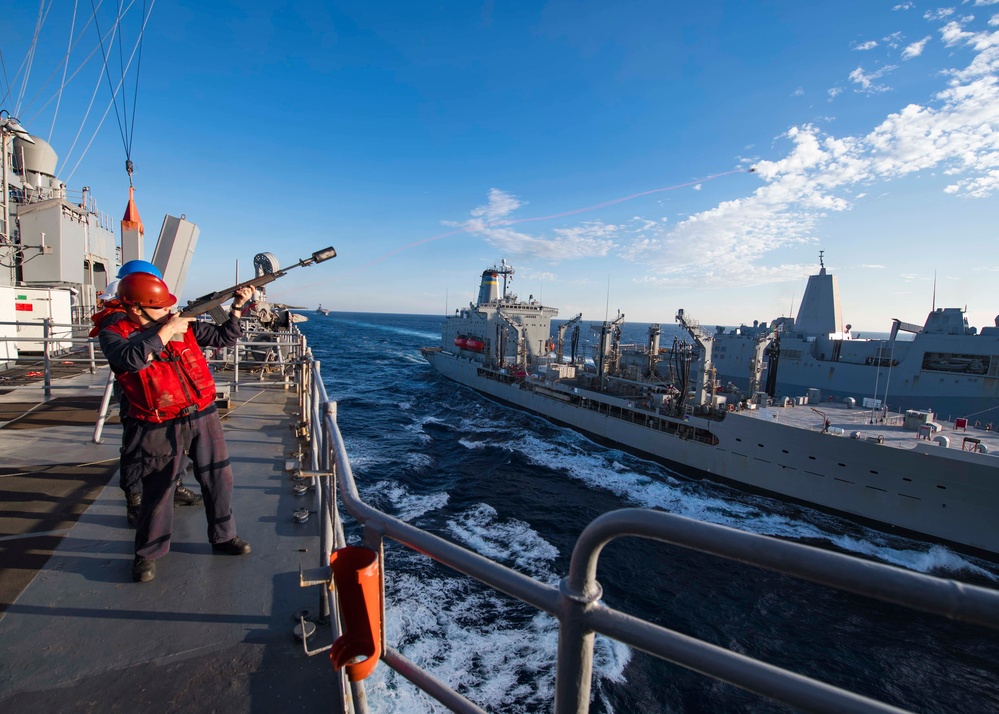 USS Oak Hill (LSD 51) conducts COMPTUEX