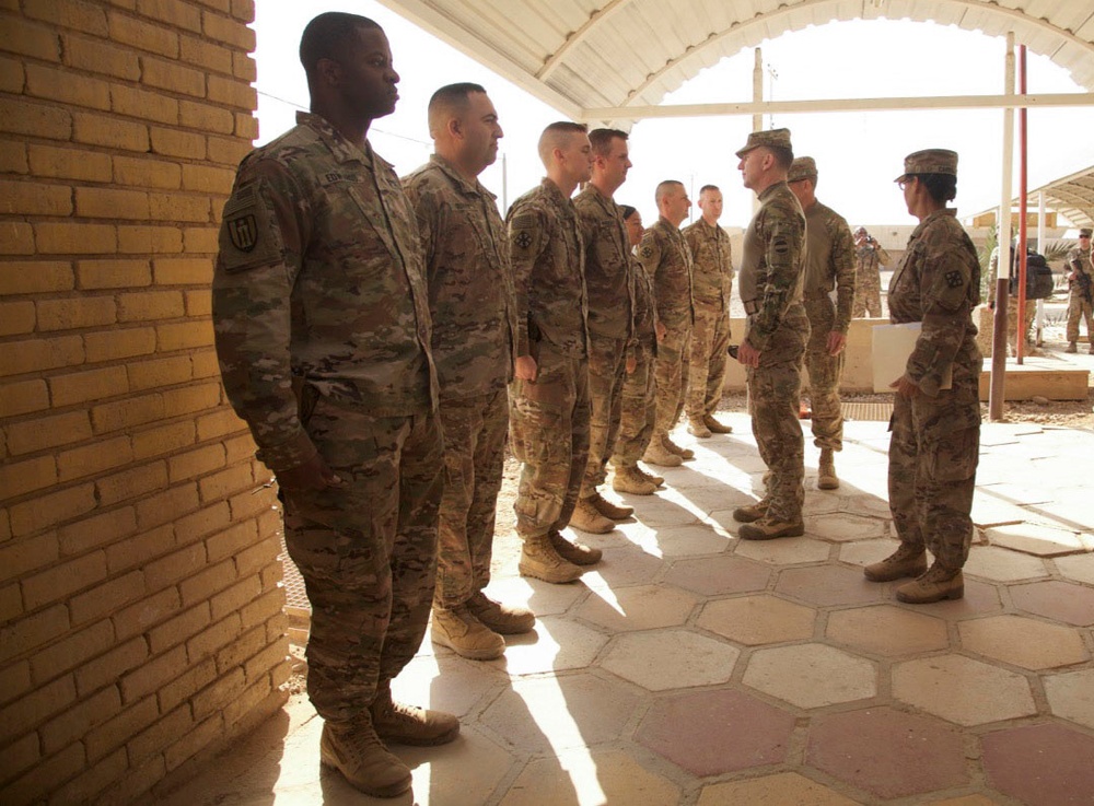 FORSCOM Commanding General Visits Deployed Soldiers