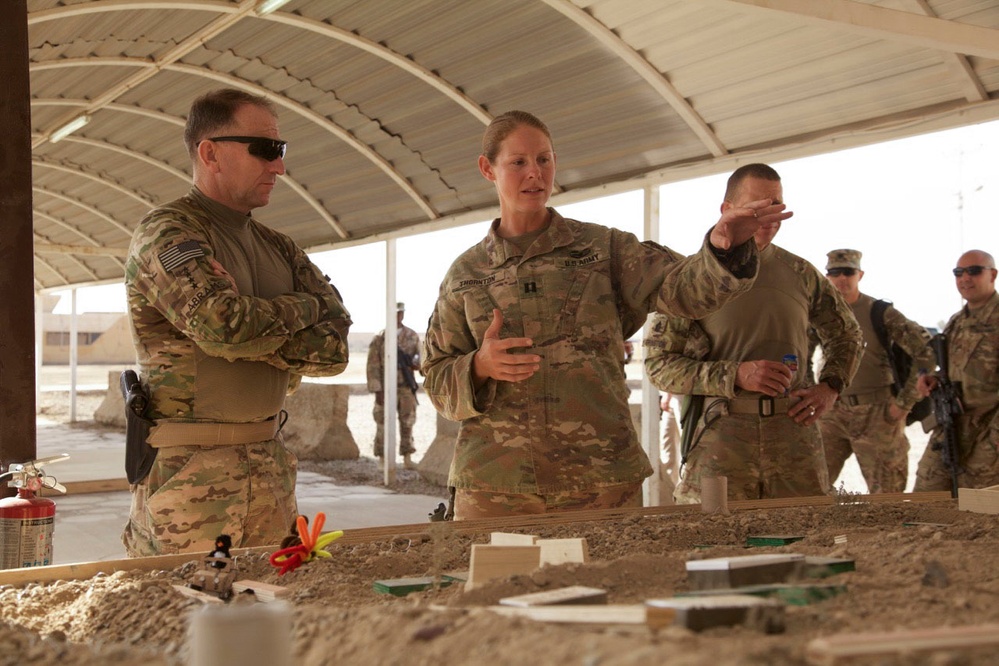 FORSCOM Commanding General Visits Deployed Soldiers