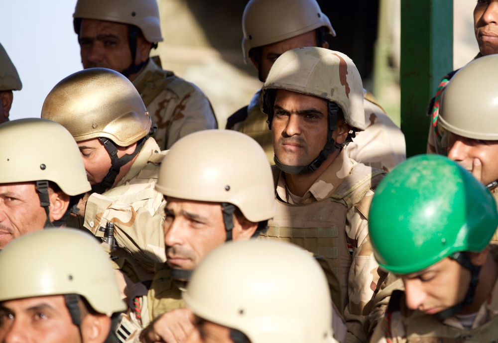 Iraqi Security Forces Conduct Rural Combat Training