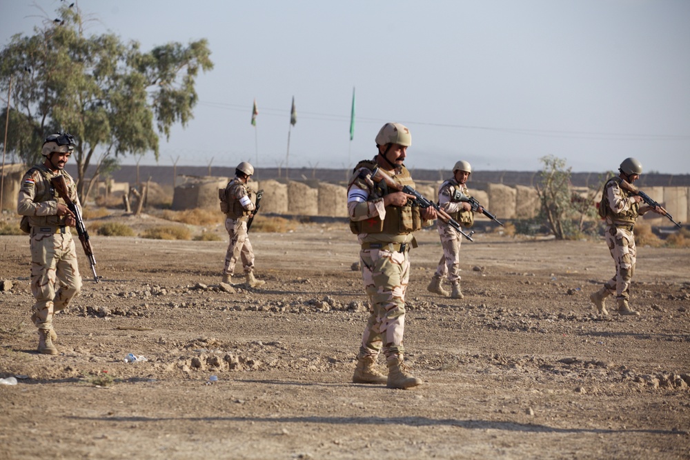 Iraqi Security Forces Conduct Rural Combat Training
