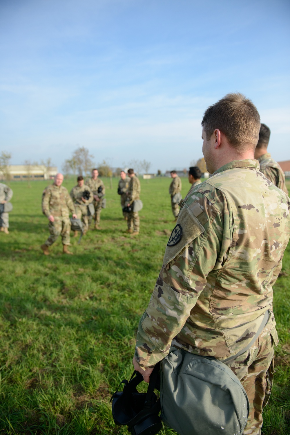 650th MI GP build M50 Mask confidence with AFNORTH instructor