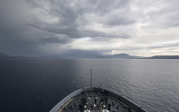 USS San Diego Arrives In Souda Bay, Greece