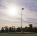 American Flag and Fort McCoy
