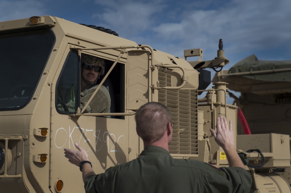 Altus AFB Airmen train with Fort Sill Soldiers