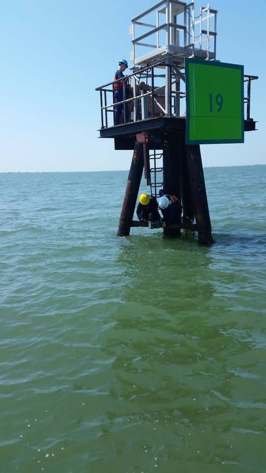 Coast Guard completes current meter in Matagorda Bay, Texas
