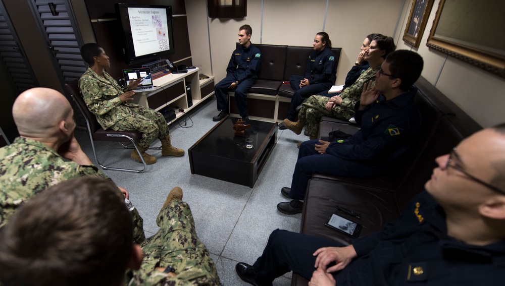 U.S. Navy Doctors Bring Medical Care to Amazon