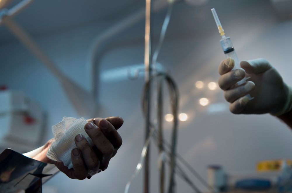 U.S. Navy Doctors Bring Medical Care to Amazon