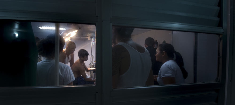 U.S. Navy Doctors Bring Medical Care to Amazon