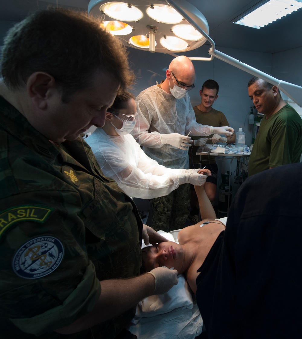 U.S. Navy Doctors Bring Medical Care to Amazon