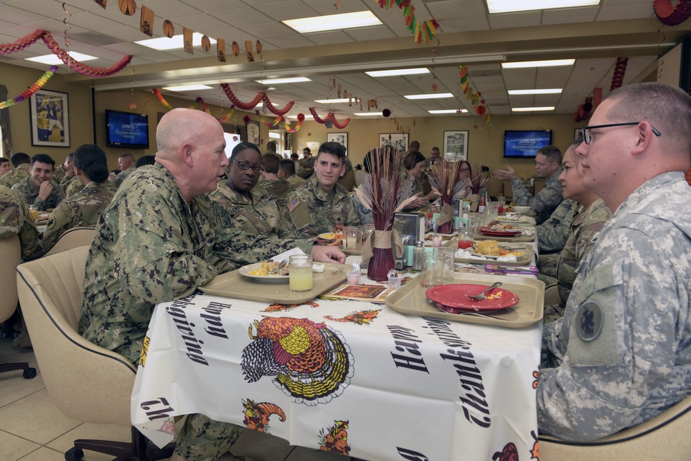 Admiral Kurt W. Tidd visits Soto Cano Air Base